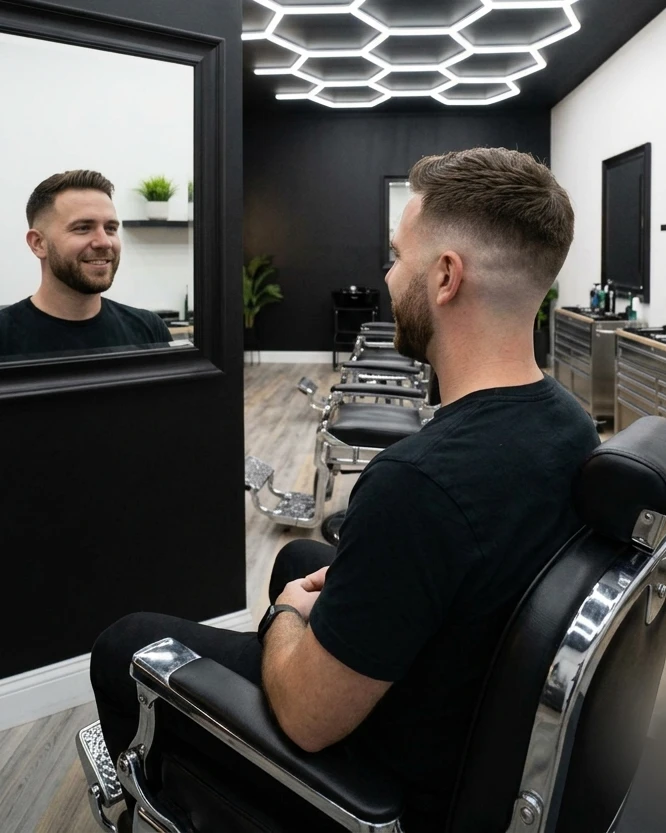 Risultato di un taglio capelli uomo da Mr Barber